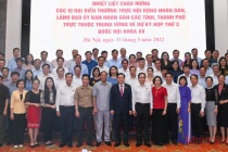 Chủ tịch Quốc hội gặp mặt đại biểu Thường trực HĐND, lãnh đạo UBND các tỉnh, thành phố