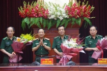 Bàn giao nhiệm vụ Bí thư Đảng ủy, Chính ủy Bộ đội Biên phòng