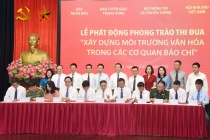Phát động phong trào thi đua “Xây dựng môi trường văn hoá trong cơ quan báo chí”