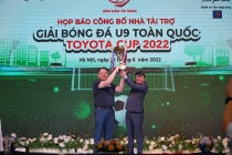 Khởi động giải bóng đá U9 toàn quốc Toyota Cup 2022