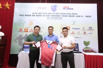 Lễ ra mắt và bốc thăm chia bảng Giải Bóng đá Kinh tế Môi trường toàn quốc lần II-2022