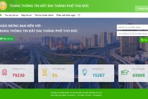Thành phố Thủ Đức ra mắt Trang thông tin đất đai