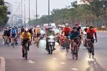 Hà Nội: Thí điểm làn đường dành riêng cho xe đạp