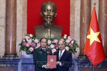 Thăng quân hàm Thượng tướng cho Phó Tổng Tham mưu trưởng Quân đội nhân dân Việt Nam