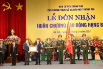 Cục Chứng thực số và Bảo mật thông tin đón nhận Huân chương Lao động hạng Ba