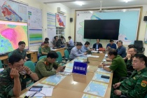 Phó Thủ tướng Lê Văn Thành họp với các địa phương về ảnh hưởng của bão số 4 sau khi đổ bộ