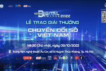 Ngày 9/10 sẽ diễn ra Lễ trao Giải thưởng Chuyển đổi số Việt Nam - Vietnam Digital Awards năm 2022
