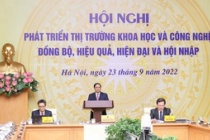 Kết luận của Thủ tướng tại Hội nghị phát triển thị trường khoa học và công nghệ đồng bộ, hiệu quả, hiện đại và hội nhập