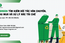 MGREEN: Tìm kiếm đối tác vận chuyển, thu mua và xử lý rác thải tái chế (Khu vực: TP. Hồ Chí Minh)