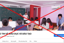 Cảnh báo một số trang web, fanpage giả mạo cơ quan của Bộ Giáo dục và Đào tạo