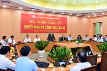 UBND TP Hà Nội tổ chức hội nghị công bố quyết định về công tác cán bộ