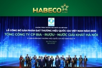 HABECO được vinh danh tại “Thương Hiệu Quốc Gia 2022” 6 lần liên tiếp