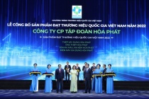 Tập đoàn Hòa Phát 6 lần liên tiếp được vinh danh Thương hiệu Quốc gia