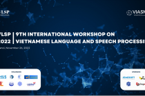 Hội thảo lần thứ 9 về Xử lí ngôn ngữ và tiếng nói tiếng Việt - VLSP 2022