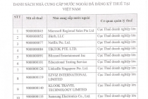 Nhiều ông lớn nước ngoài đã đăng ký thuế tại Việt Nam