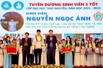 Đại học Thái Nguyên tuyên dương 355 Sinh viên 5 tốt