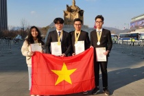 Việt Nam có 4 học sinh giành Huy chương Vàng Olympic Phát minh và Sáng tạo thế giới