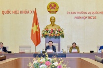 Bế mạc Phiên họp thứ 20 Ủy ban Thường vụ Quốc hội