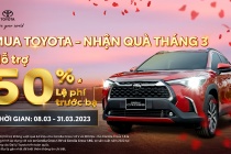 Chương trình khuyến mại từ hệ thống Đại lý Toyota dành cho khách hàng mua xe Toyota Corolla Cross trong tháng 3/2023