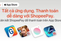 Ví điện tử ShopeePay chính thức trở thành phương thức thanh toán trên App Store