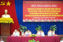 Quảng Nam tổ chức Hội thảo khoa học về cuốn sách của Tổng Bí thư Nguyễn Phú Trọng