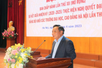Phó Bí thư Thành ủy Hà Nội Nguyễn Văn Phong: Mỗi nhà trường là một trung tâm đổi mới sáng tạo