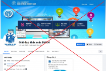 BHXH Việt Nam tiếp tục cảnh báo giả mạo
