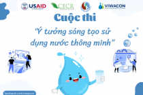 Phát động cuộc thi “Ý tưởng sáng tạo sử dụng nước thông minh”