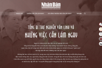 Ra mắt trang thông tin về Tổng Bí thư Nguyễn Văn Linh 