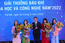 Trao Giải thưởng Báo chí về Khoa học và công nghệ năm 2022