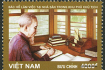 Phát hành đặc biệt bộ tem bưu chính: “Nhà sàn Bác Hồ trong khu Phủ Chủ tịch”