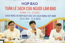 Việt Nam lần đầu có Tuần lễ Sách của người làm báo