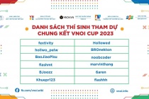 Top 12 coder thi đấu chung kết VNOI CUP 2023 tại Hạ Long