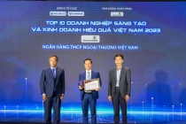 Vietcombank dẫn đầu Top 10 ngân hàng sáng tạo và kinh doanh hiệu quả năm 2023