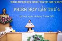 Thủ tướng chủ trì phiên họp Ban Chỉ đạo quốc gia thực hiện cam kết tại COP26