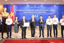 Trao quyết định điều chỉnh cục bộ quy hoạch Thành phố thông minh
