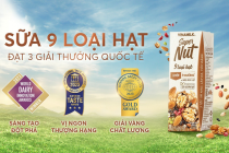 “3 GIẢI THƯỞNG QUỐC TẾ - SỮA 9 LOẠI HẠT VINAMILK SUPER NUT”