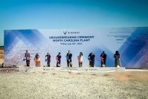 VINFAST KHỞI CÔNG NHÀ MÁY SẢN XUẤT XE ĐIỆN TẠI BẮC CAROLINA