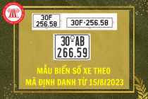 Từ ngày 15/8/2023, có phải đổi biển số xe hiện tại thành biển số định danh?