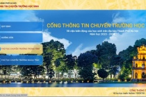 Hà Nội xây dựng cổng thông tin chuyển trường cho học sinh