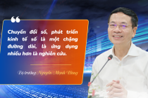 Phát biểu chỉ đạo của Bộ trưởng Nguyễn Mạnh Hùng tại phiên họp chuyên đề phát triển kinh tế số các ngành, lĩnh vực