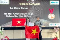 Việt Nam giành 2 huy chương vàng tại Olympic Hóa học ứng dụng quốc tế