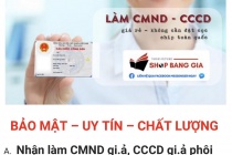 Dịch vụ mua, bán Căn cước công dân giả sôi động trên chợ mạng