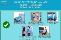 Transerco chính thức triển khai bộ quy tắc ứng xử văn hóa xe buýt