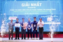 Học viện Kỹ thuật mật mã dành giải Nhất phần thi Jeopady cuộc thi sinh viên với ATTT ASEAN 2023