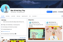 “Bác sĩ Hà Duy Thọ” nổi tiếng trên Facebook, Tiktok bị phát hiện hành nghề “chui”