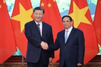Thủ tướng Phạm Minh Chính hội kiến Tổng Bí thư, Chủ tịch nước Trung Quốc Tập Cận Bình