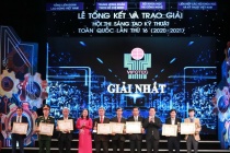 90 giải pháp được trao giải Sáng tạo kỹ thuật toàn quốc lần thứ 17