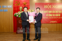 Điều động, bổ nhiệm Chủ tịch, Bí thư Huyện ủy giữ chức Giám đốc 2 Sở