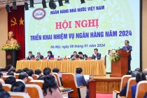 Thủ tướng Chính phủ dự Hội nghị triển khai nhiệm vụ năm 2024 của Ngân hàng Nhà nước Việt Nam